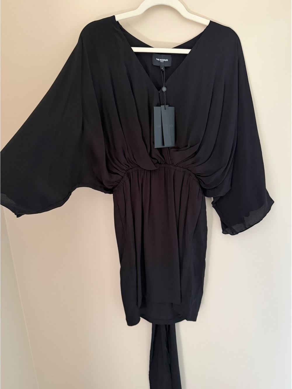 $365 Sz 0 NWT The Kooples Paris little black dress